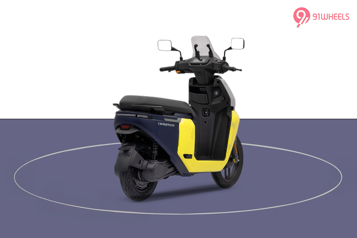 TVS Orbiter Right Rear Three Quarter