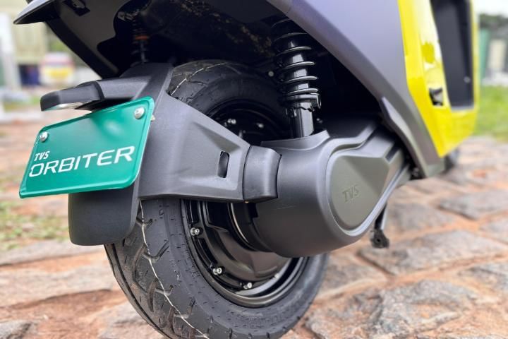 TVS Orbiter Rear Mudguard