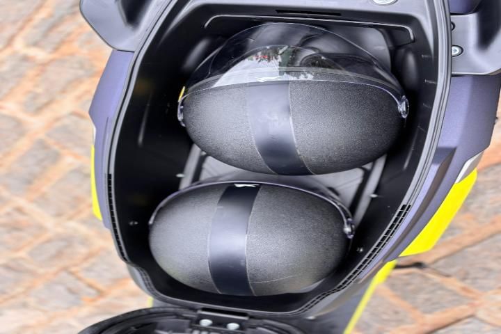 TVS Orbiter Underseat Storage