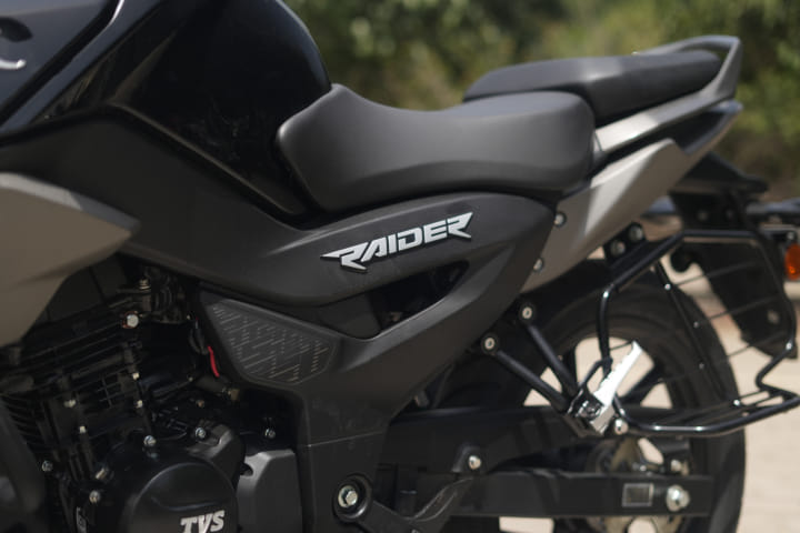 TVS Raider 125 Tool Kit Compartment