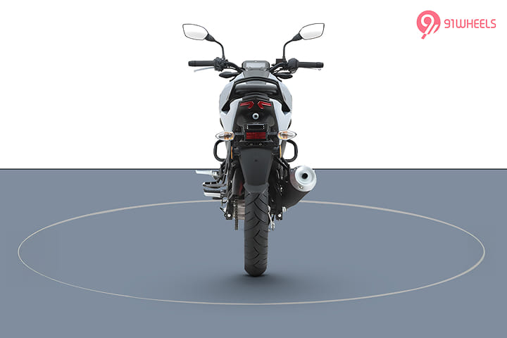 TVS Raider 125 Rear View