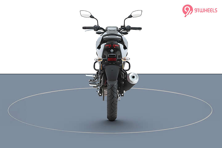 TVS Raider 125 Rear View