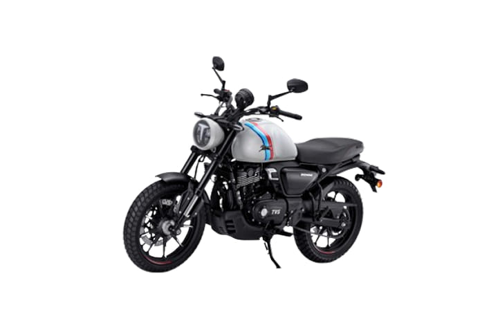 TVS Ronin Left Front Three Quarter