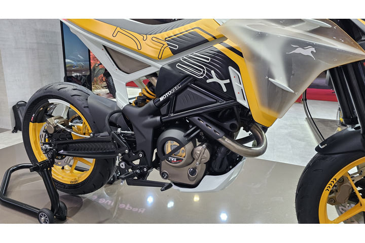 TVS RTX 300 Engine From Right