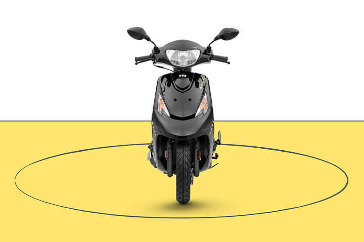 TVS Scooty Zest 110 Front View TVS Scooty Zest 110 Front View