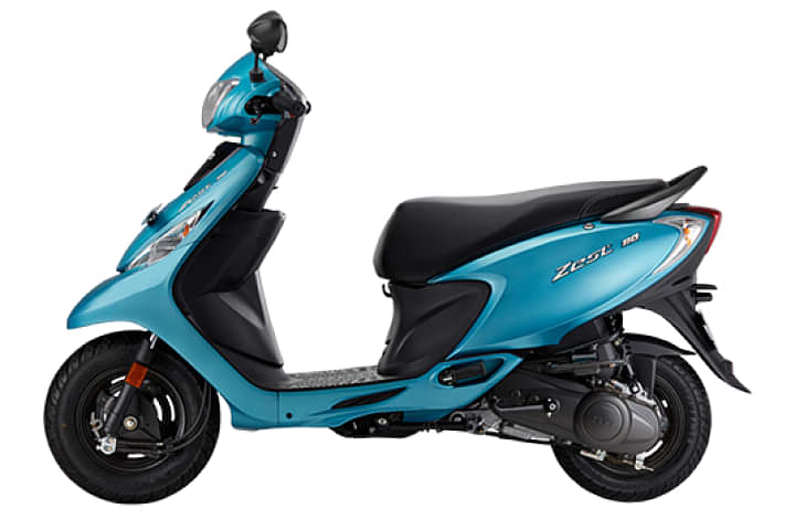 TVS Scooty Zest 110 Left Side View