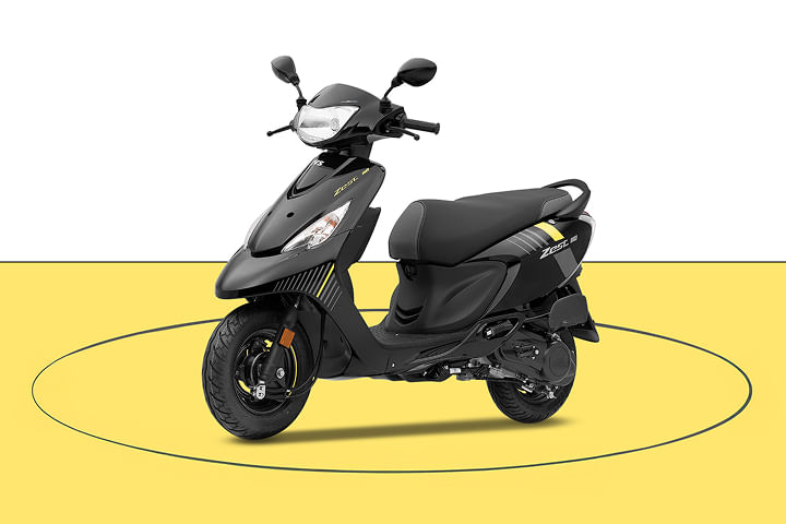 TVS Scooty Zest 110 Left Front Three Quarter TVS Scooty Zest 110 Left Front Three Quarter