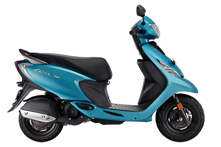 TVS Scooty Zest 110 Right Side View