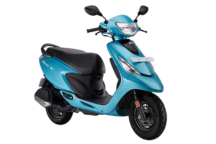 TVS Scooty Zest 110 Right Front Three Quarter