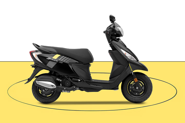 TVS Scooty Zest 110 Right Side View TVS Scooty Zest 110 Right Side View