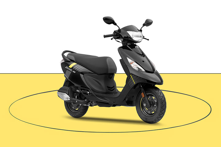 TVS Scooty Zest 110 Right Front Three Quarter
