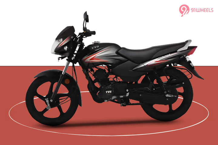 TVS Sport Right Side View