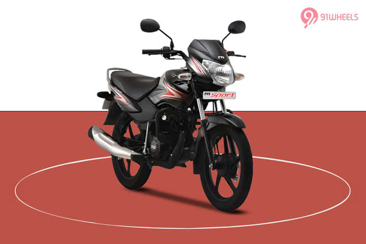 TVS Sport Left Front Three Quarter