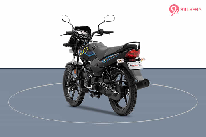 TVS Sport Left Rear Three Quarter TVS Sport Left Rear Three Quarter