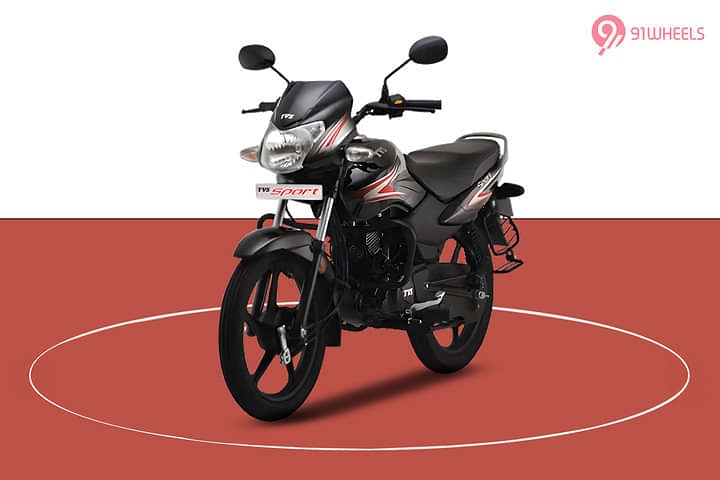 TVS Sport Right Front Three Quarter