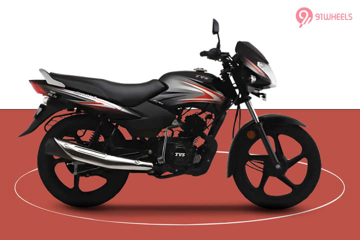 TVS Sport Left Side View