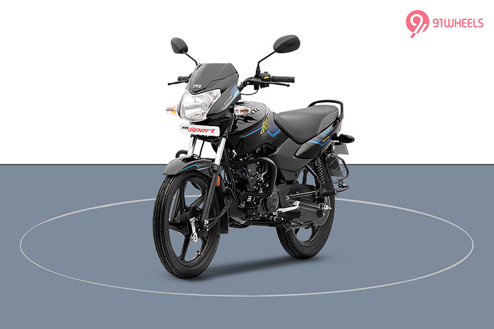 TVS Sport Left Front Three Quarter