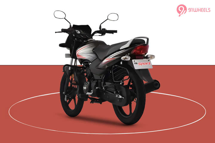 TVS Sport Right Rear Three Quarter