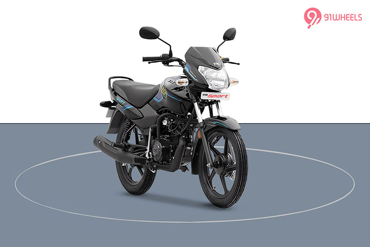 TVS Sport Right Front Three Quarter