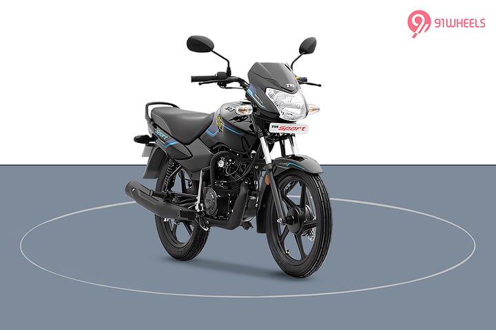 TVS Sport Right Front Three Quarter TVS Sport Right Front Three Quarter