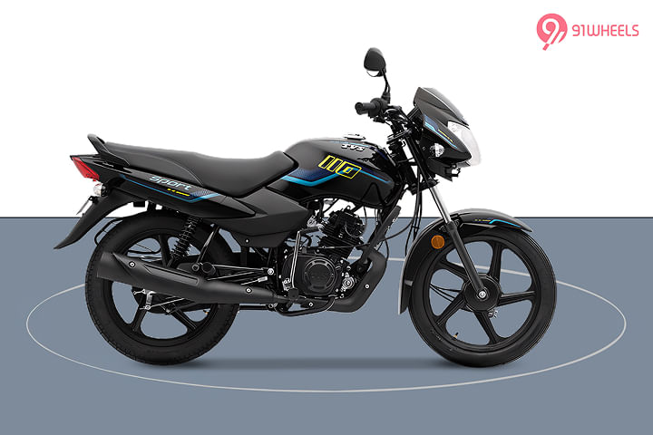TVS Sport Right Side View