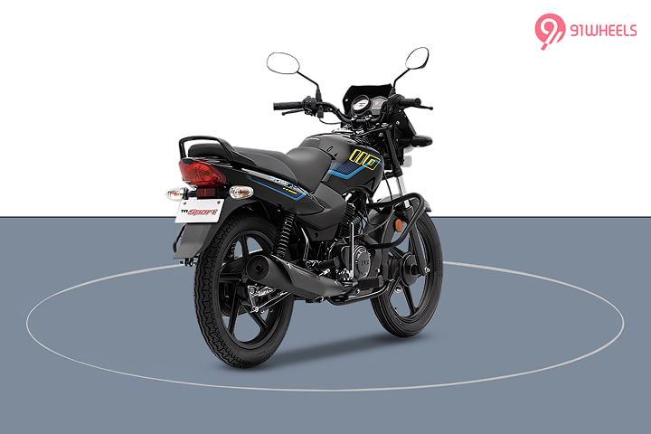 TVS Sport Right Rear Three Quarter