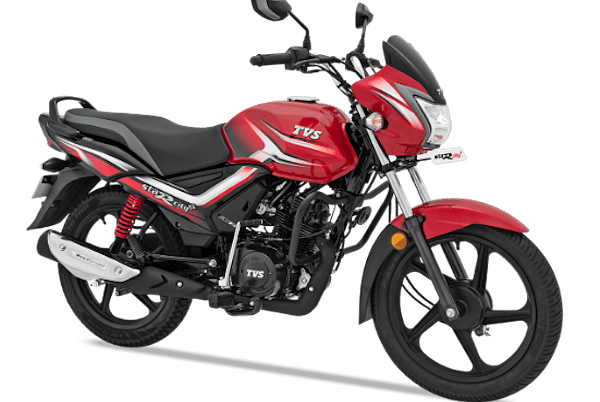 TVS Star City+ Right Front Three Quarter