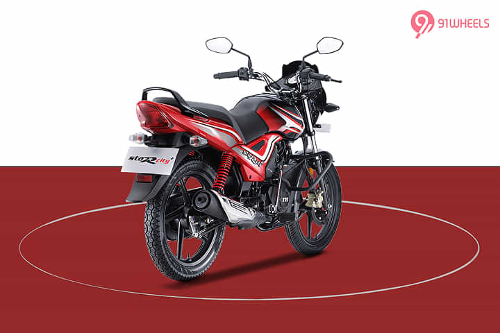 TVS Star City+ Right Rear Three Quarter TVS Star City+ Right Rear Three Quarter