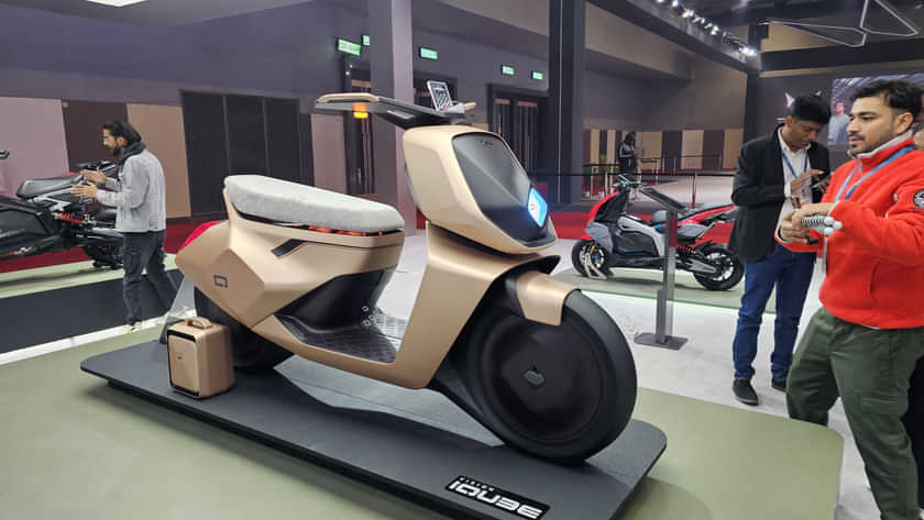 TVS Vision iQube Concept Right Front Three Quarter TVS Vision iQube Concept Right Front Three Quarter