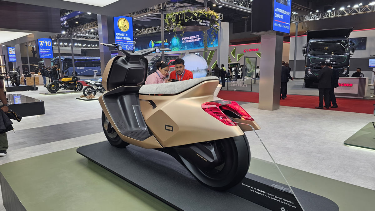 TVS Vision iQube Concept Left Rear Three Quarter TVS Vision iQube Concept Left Rear Three Quarter