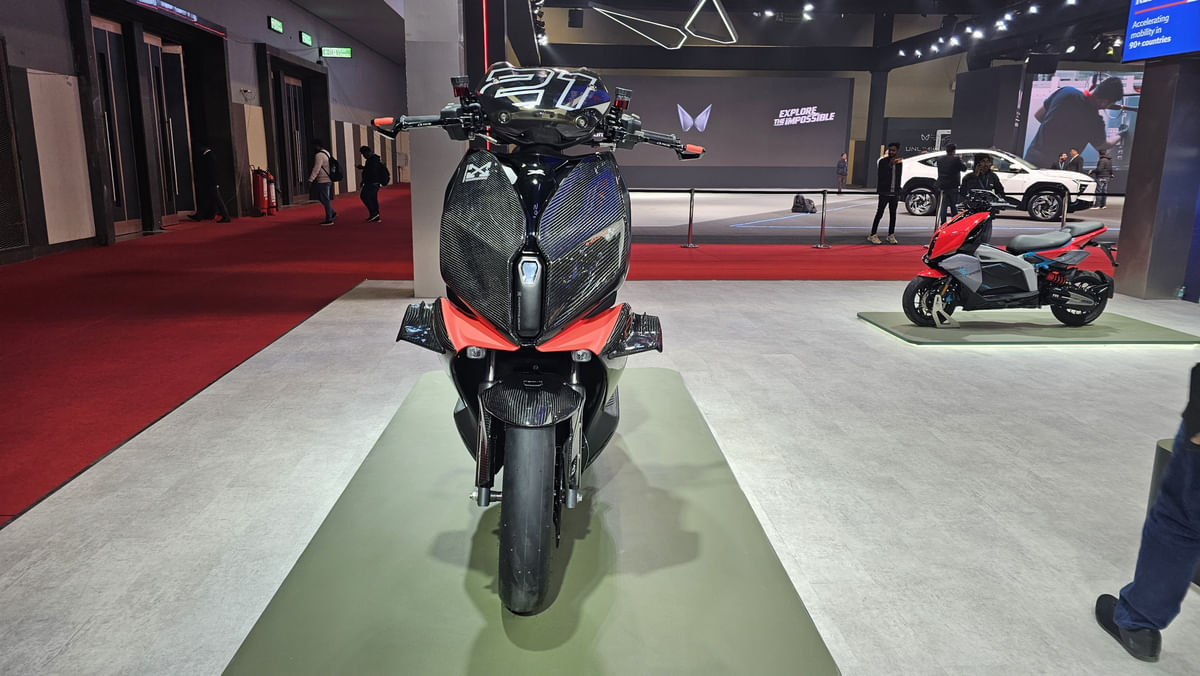 TVS X EV Front View