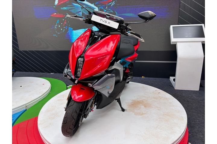 TVS X EV Side Stand