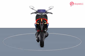 TVS X EV Rear View TVS X EV Rear View