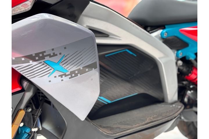 TVS X EV Muffler Heat Protector