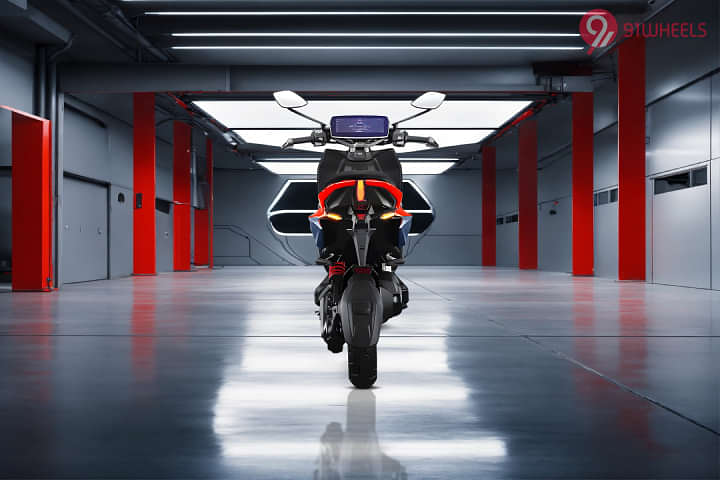 TVS X EV Rear View