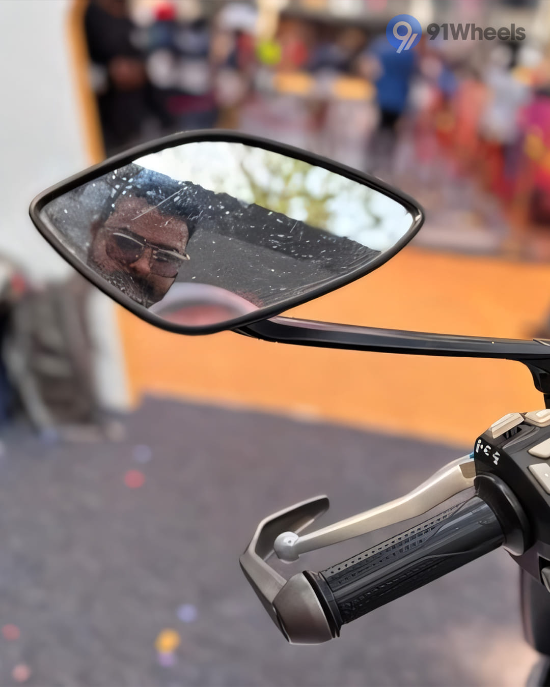 TVS X EV Rear View Mirror
