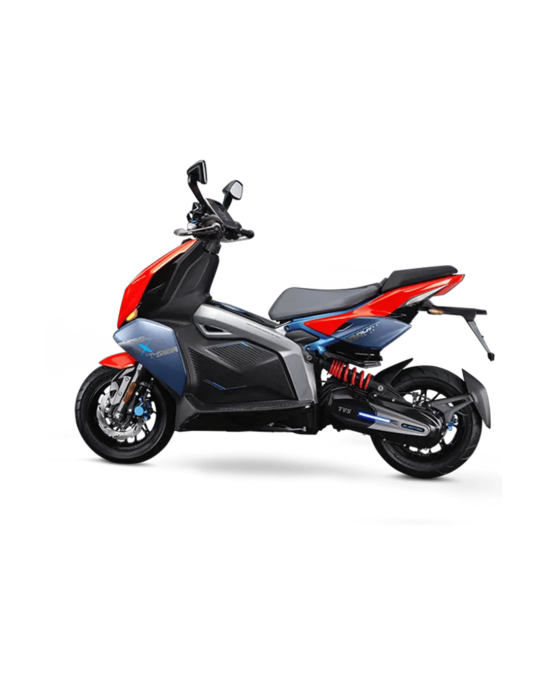 TVS X EV Left Side View