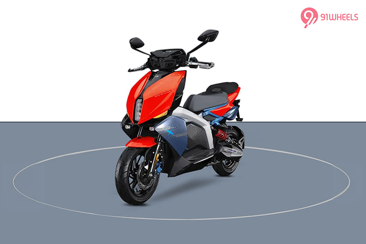 TVS X EV Left Front Three Quarter TVS X EV Left Front Three Quarter