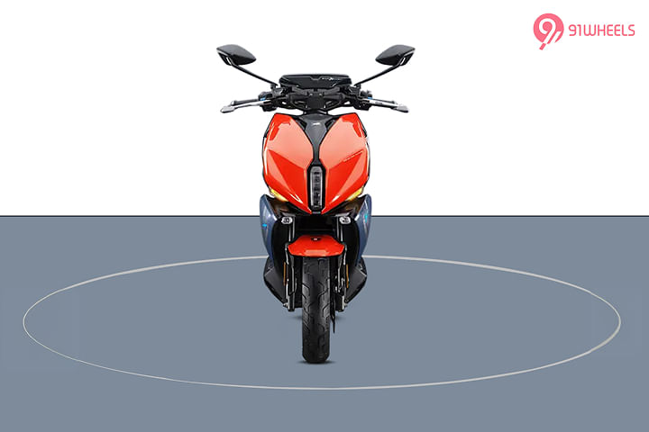 TVS X EV Front View TVS X EV Front View