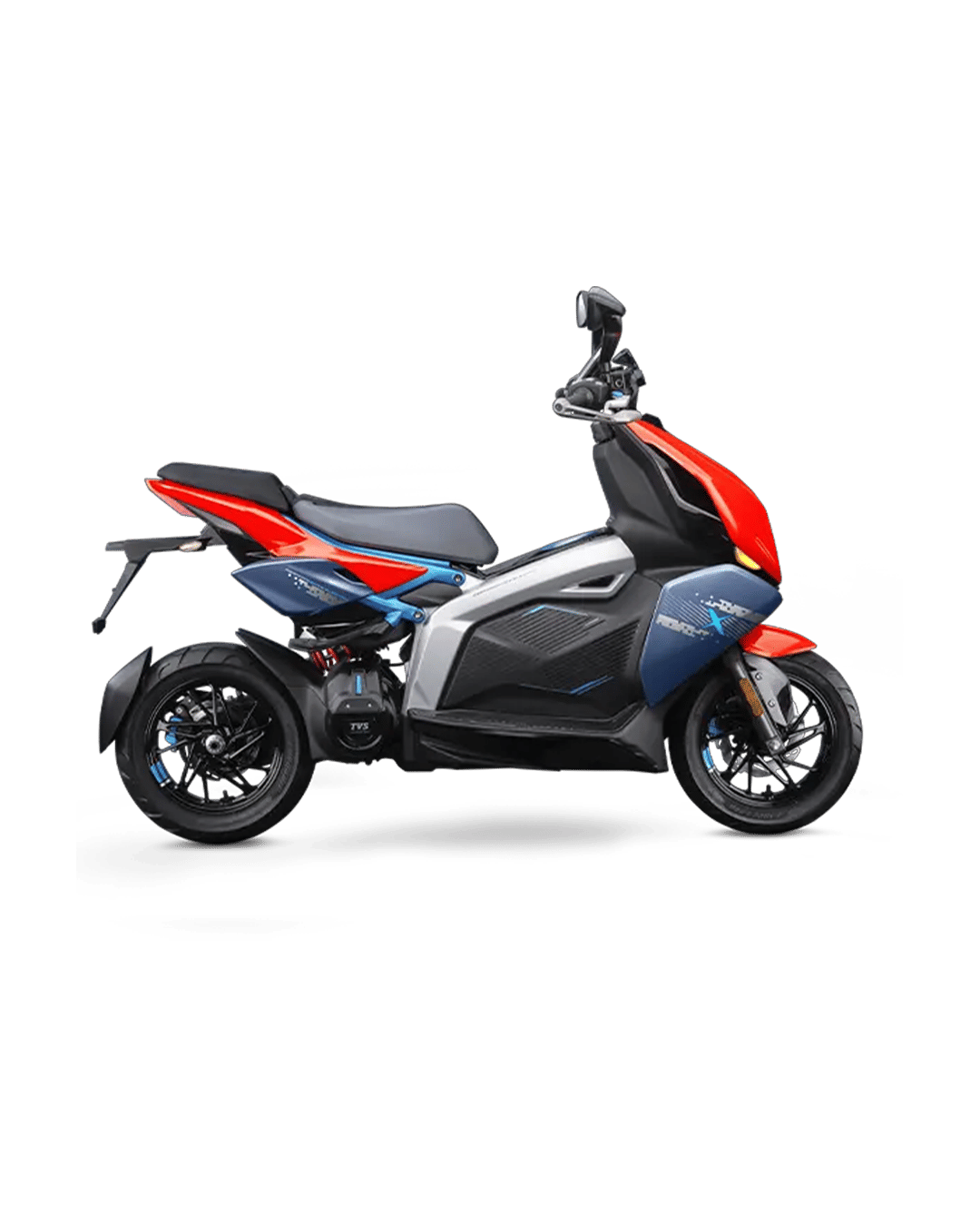 TVS X EV Right Side View