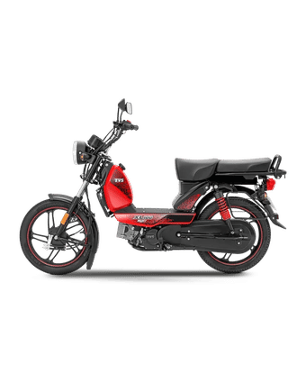 TVS XL 100 Left Side View