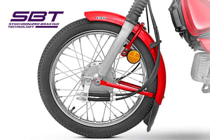 TVS XL 100 BS6 Comfort i-Touchstart Front Tyre