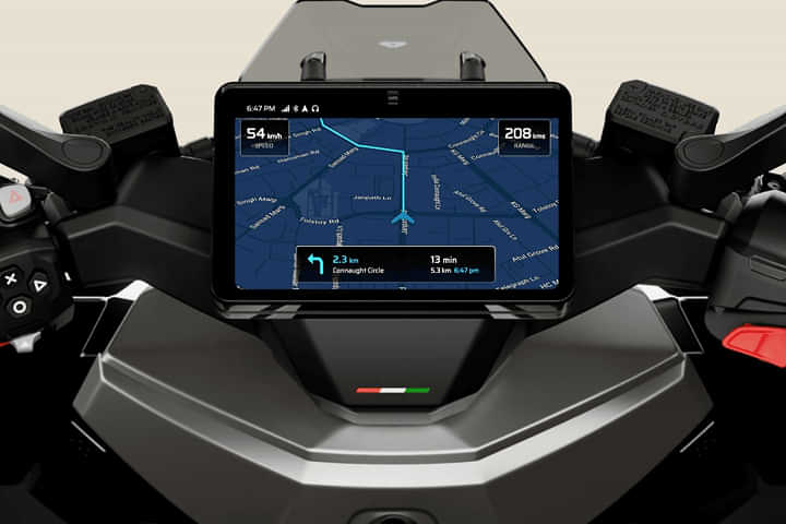 Ultraviolette Tesseract TFT / Instrument Cluster