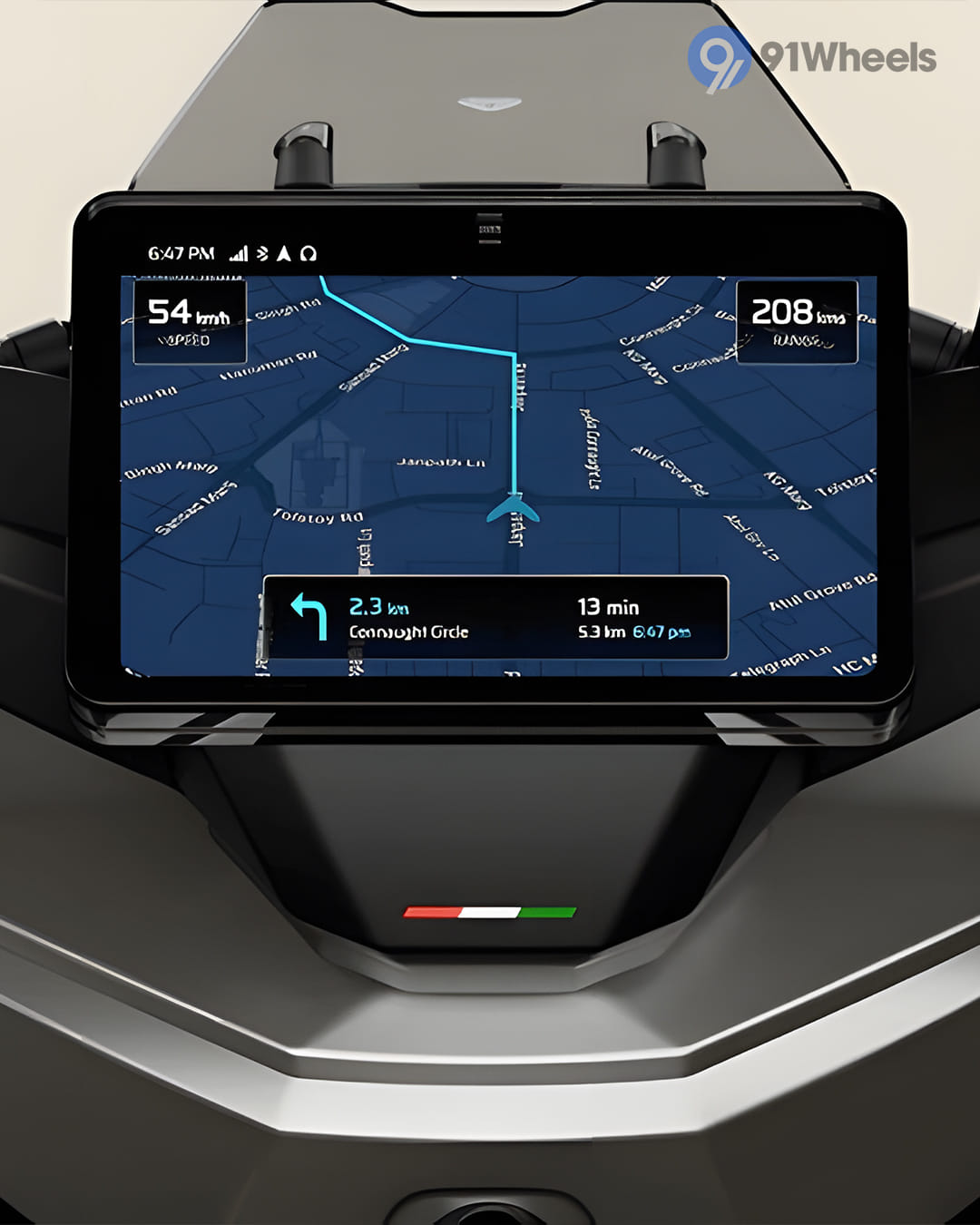 Handlebar & Console Area - 1