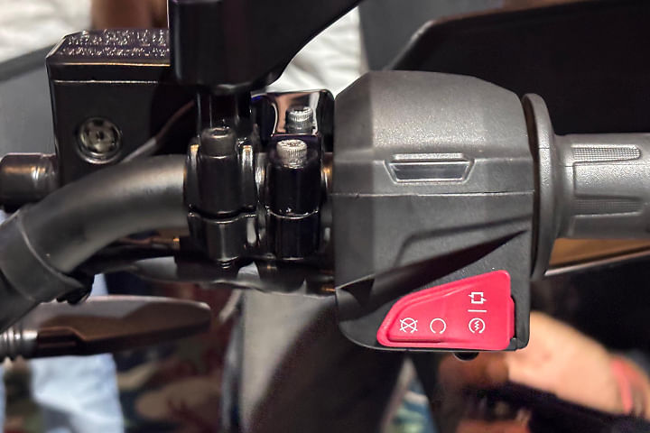 Ultraviolette X-47 Engine Start Switch