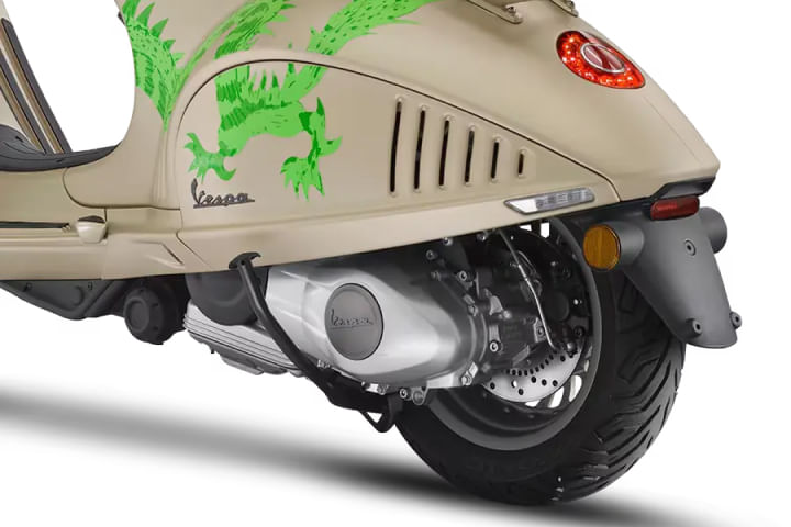 Vespa 946 Dragon Edition Engine From Left