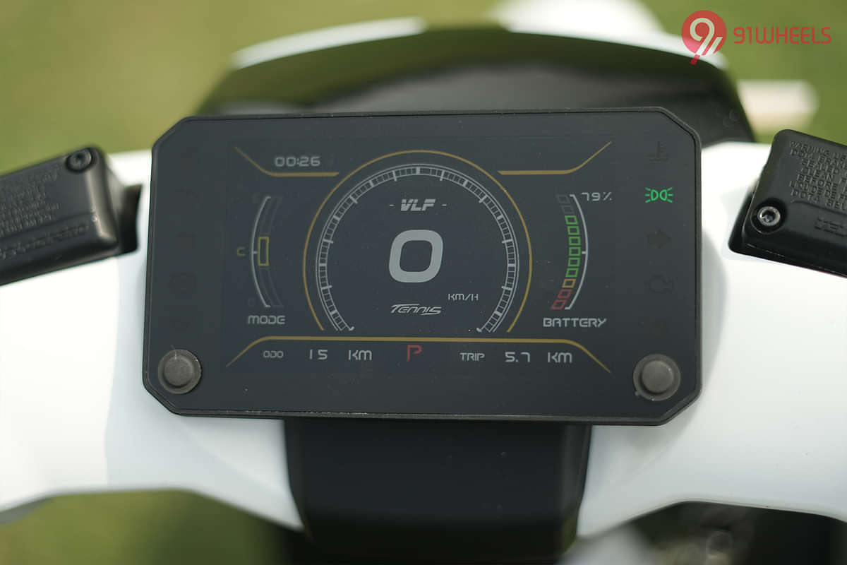 VLF Tennis Instrument Cluster