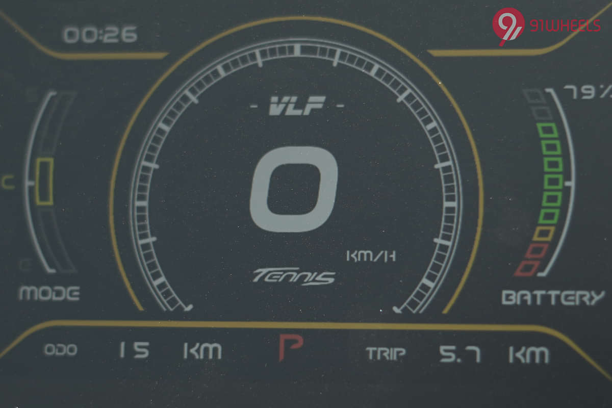 VLF Tennis Speedometer