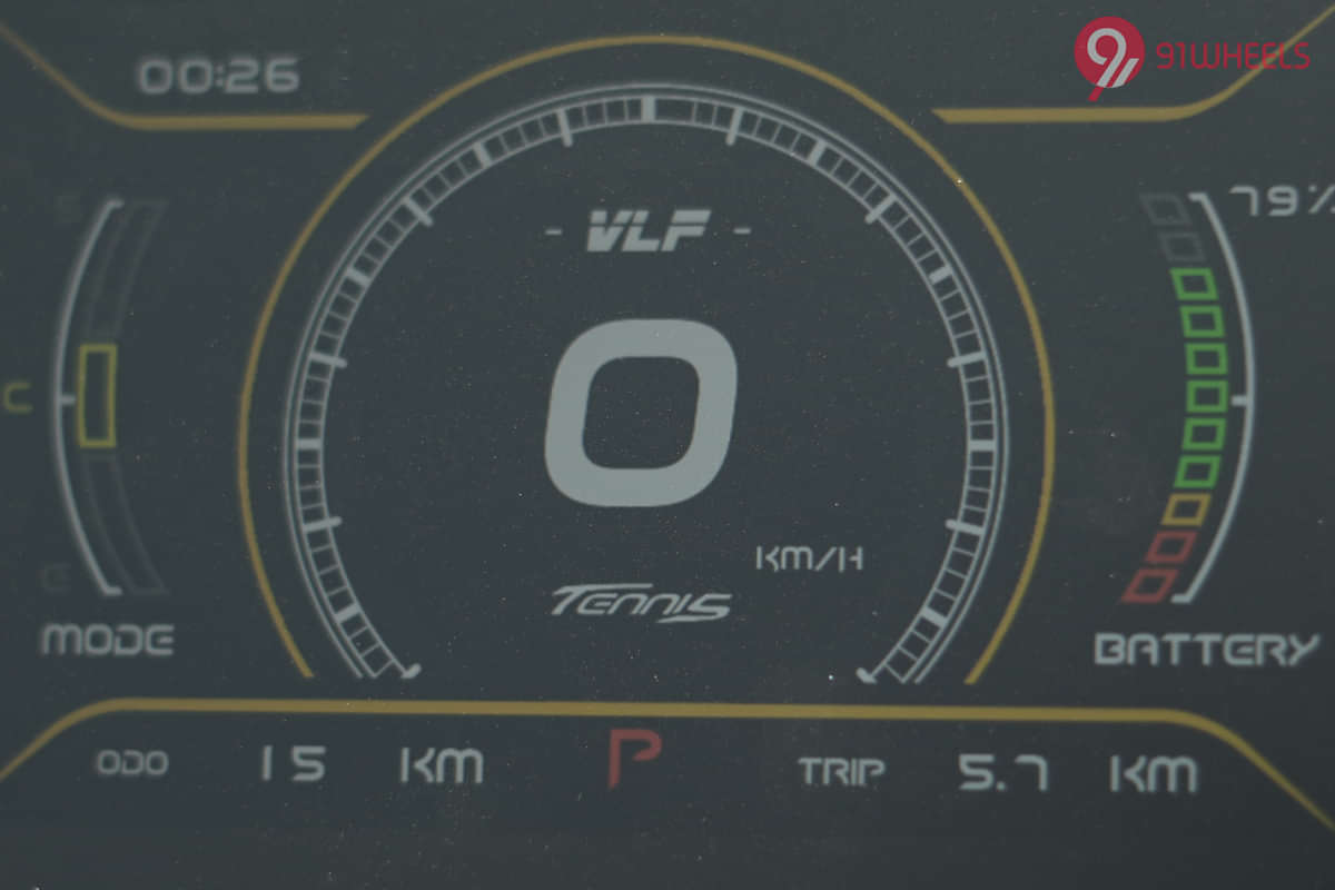 VLF Tennis Speedometer