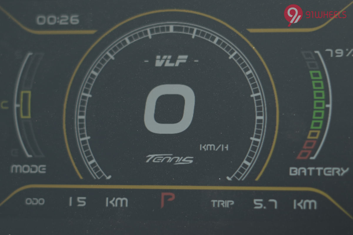 VLF Tennis Speedometer